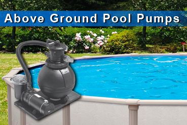 Above Ground Pool Pumps From $210