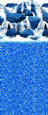 Swimline 18ft Round Waterfall 20yr -- 30 Gauge -- 52" Universal Bead Swimming Pool Liner