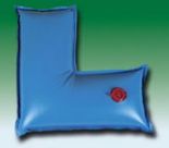 2ft x 2ft Single Corner Water Tube - 18ga Blue 2ft x 2ft Single Corner Water Tube - 18ga Blue