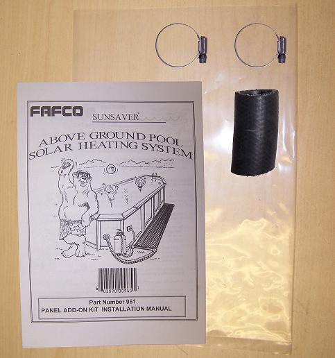 Fafco | Fafco SunSaver Solar Bear Ultra Plus Solar Panel Add-On Kit |  National Pool Wholesalers