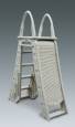 Confer A-Frame Roll-Guard Safety Ladder with Barrier