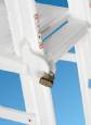 Ocean Blue A-Frame Ladder