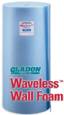 12ft Round - 1/8" thick 48" Tall - Gladon Wall Foam Kit (1-100ft Roll and 1 Can of Spray Tack)