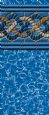 Swimline 21ft x 41ft Oval Mystrigold 20yr -- 30 Gauge -- 54" Universal Bead Swimming Pool Liner
