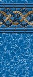 Swimline 24ft Round Mystrigold 20yr -- 30 Gauge -- 54" Universal Bead Swimming Pool Liner